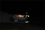 Prio 1 Brand Wegvervoer Auto Oost Buitenpost